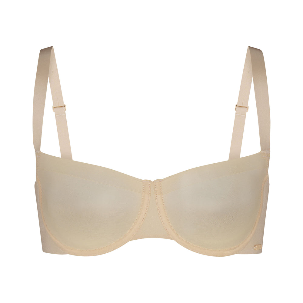 Balconette Bra Skims NO SHOW MOLDED UNLINED Marron | 498LEHBPZ