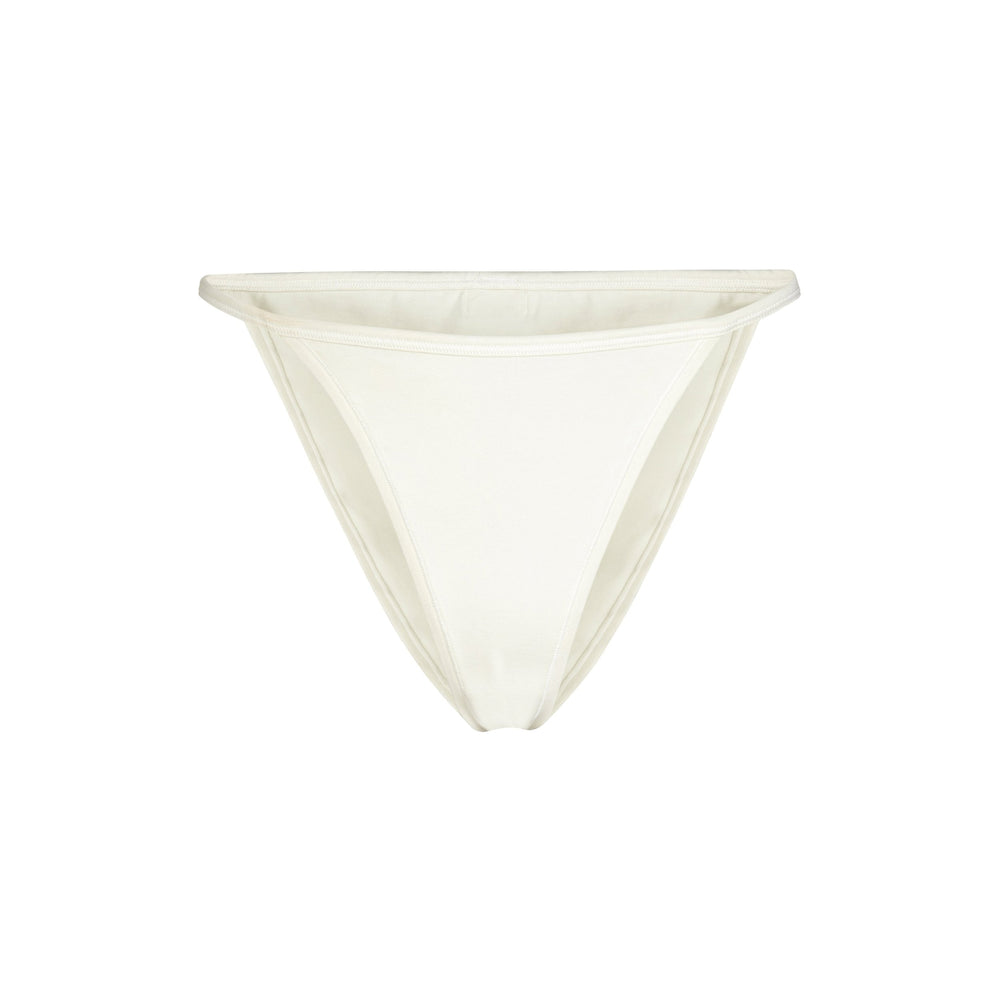 Bikini Skims COTTON JERSEY STRING Blanche | 726PNCYRT