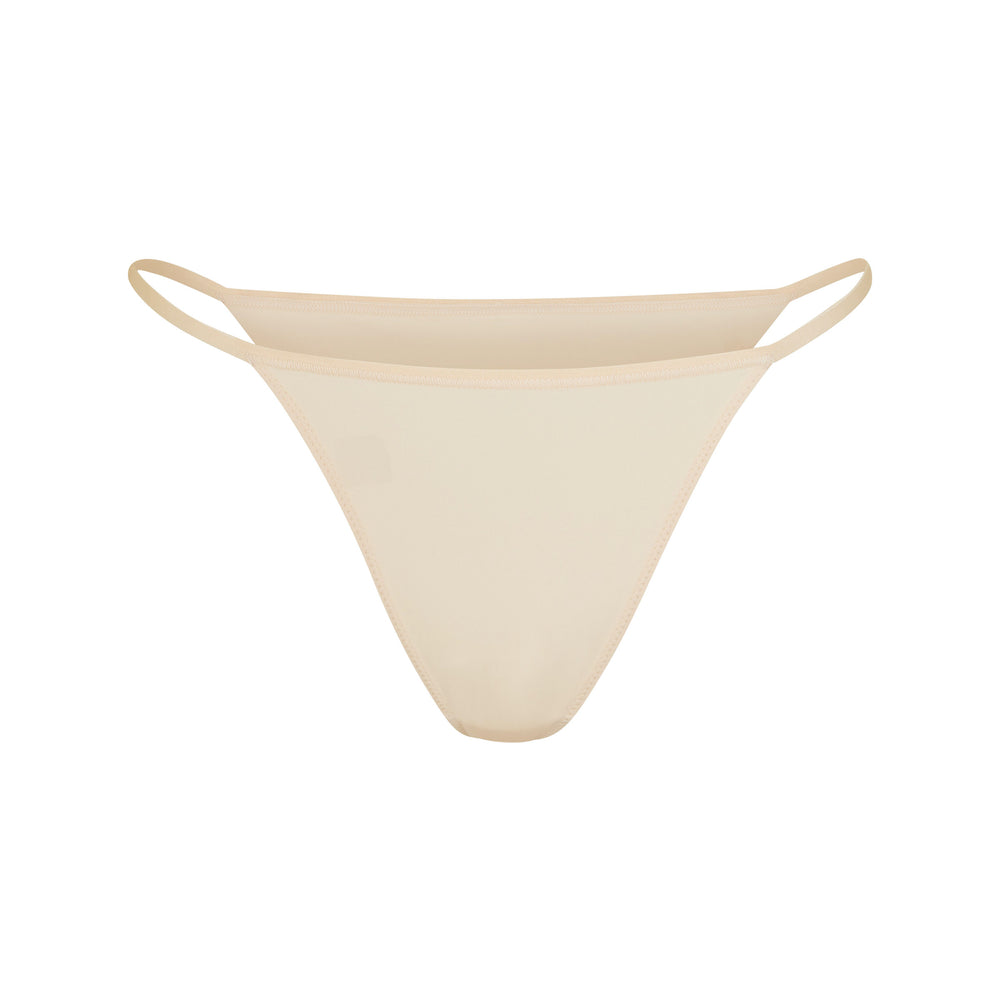Bikini Skims FITS EVERYBODY CHEEKY STRING Marron | 026EVYMZT