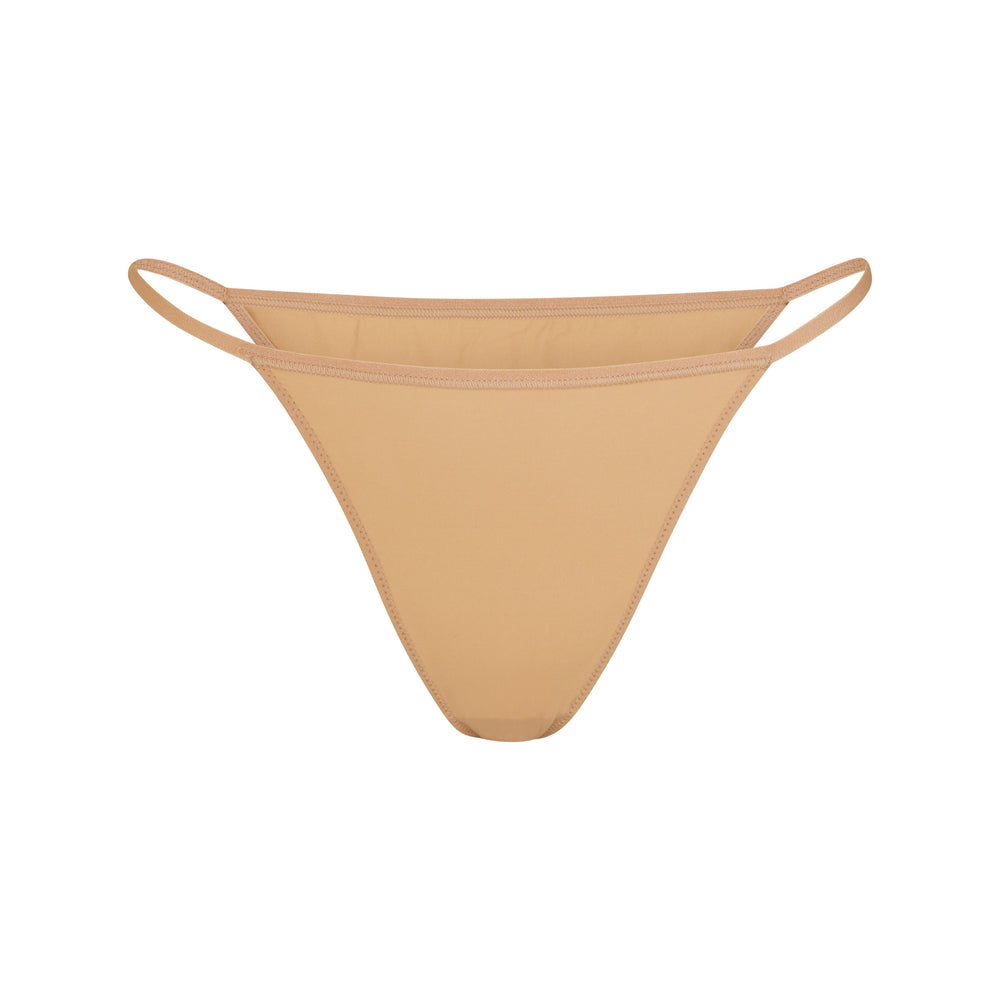 Bikini Skims FITS EVERYBODY CHEEKY STRING Beige | 085ZJWUNM