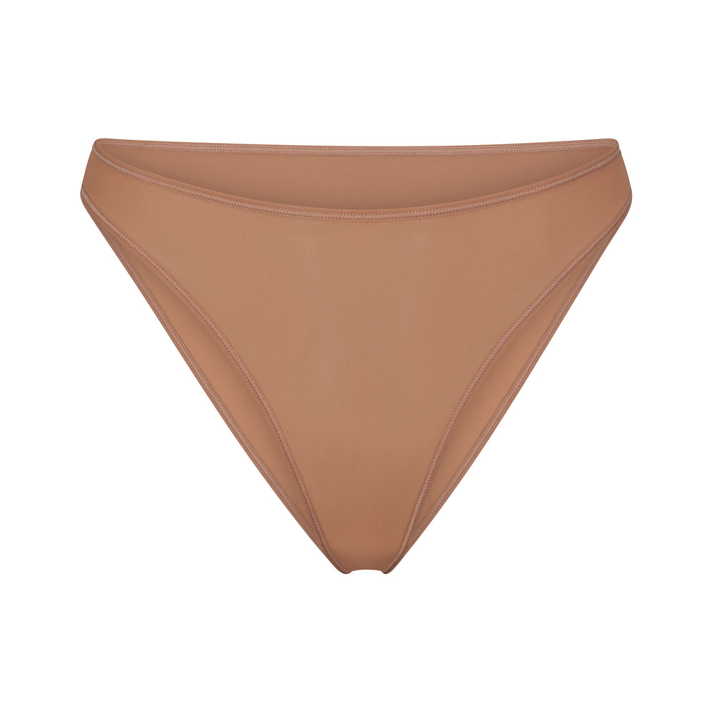 Bikini Skims JELLY SHEER HIGH CUT Abricot | 038GOJCXB