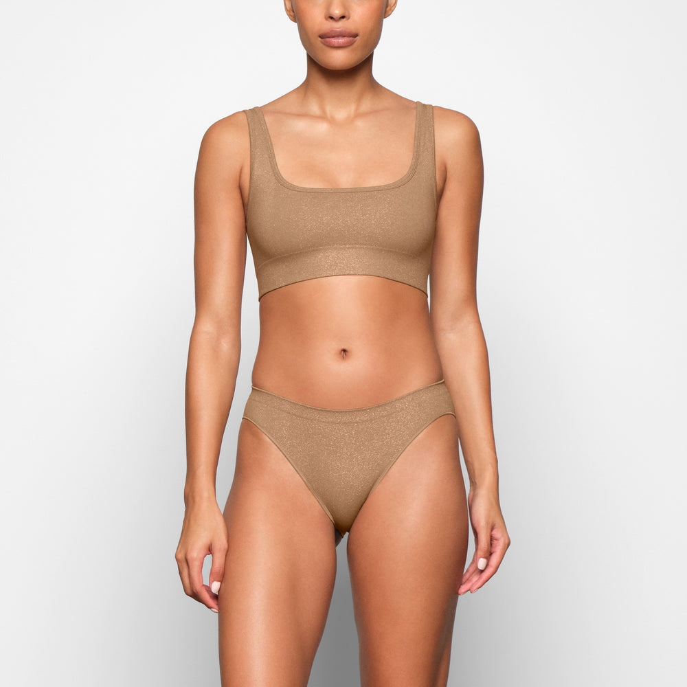 Bikini Skims SOFT SMOOTHING SHINE Abricot | 367VGJHYX