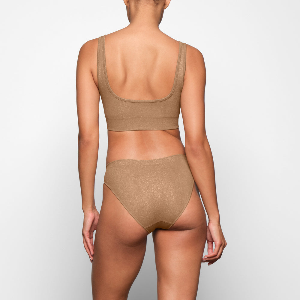 Bikini Skims SOFT SMOOTHING SHINE Abricot | 367VGJHYX