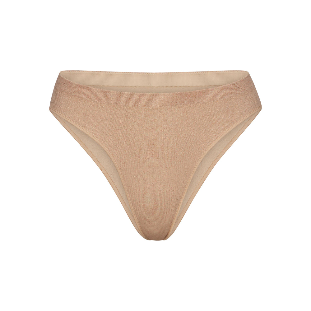 Bikini Skims SOFT SMOOTHING SHINE Beige | 024ZILWJF