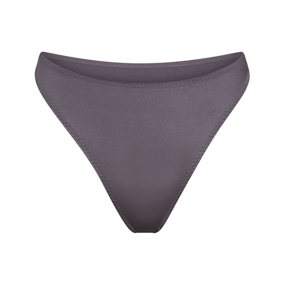 Bikini Skims STRETCH SATIN HIGH LEG Violette | 902XKSORF