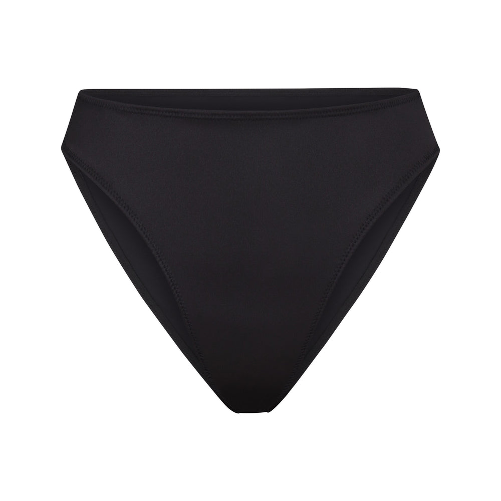Bikini Skims STRETCH SATIN Noir | 306BDRHQE