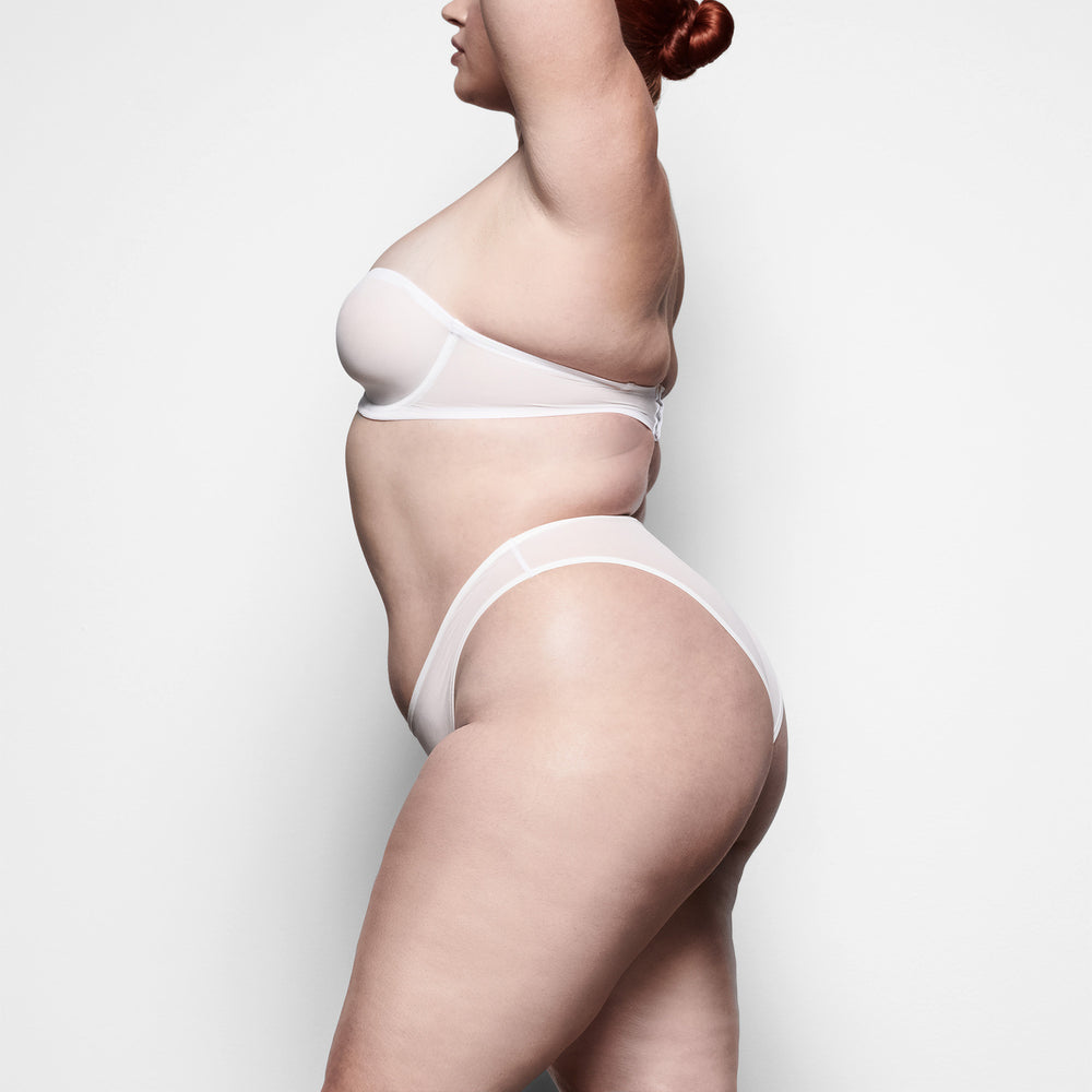 Bikini Skims ULTRA FINE MESH Blanche | 694BTOZVE