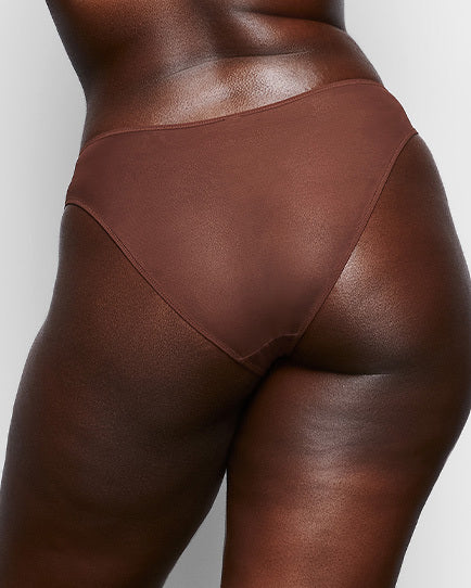 Bikini Skims ULTRA FINE MESH Chocolat | 058XOAEIK
