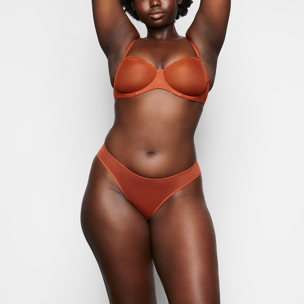 Bikini Skims ULTRA FINE MESH Marron | 340KWYRFU