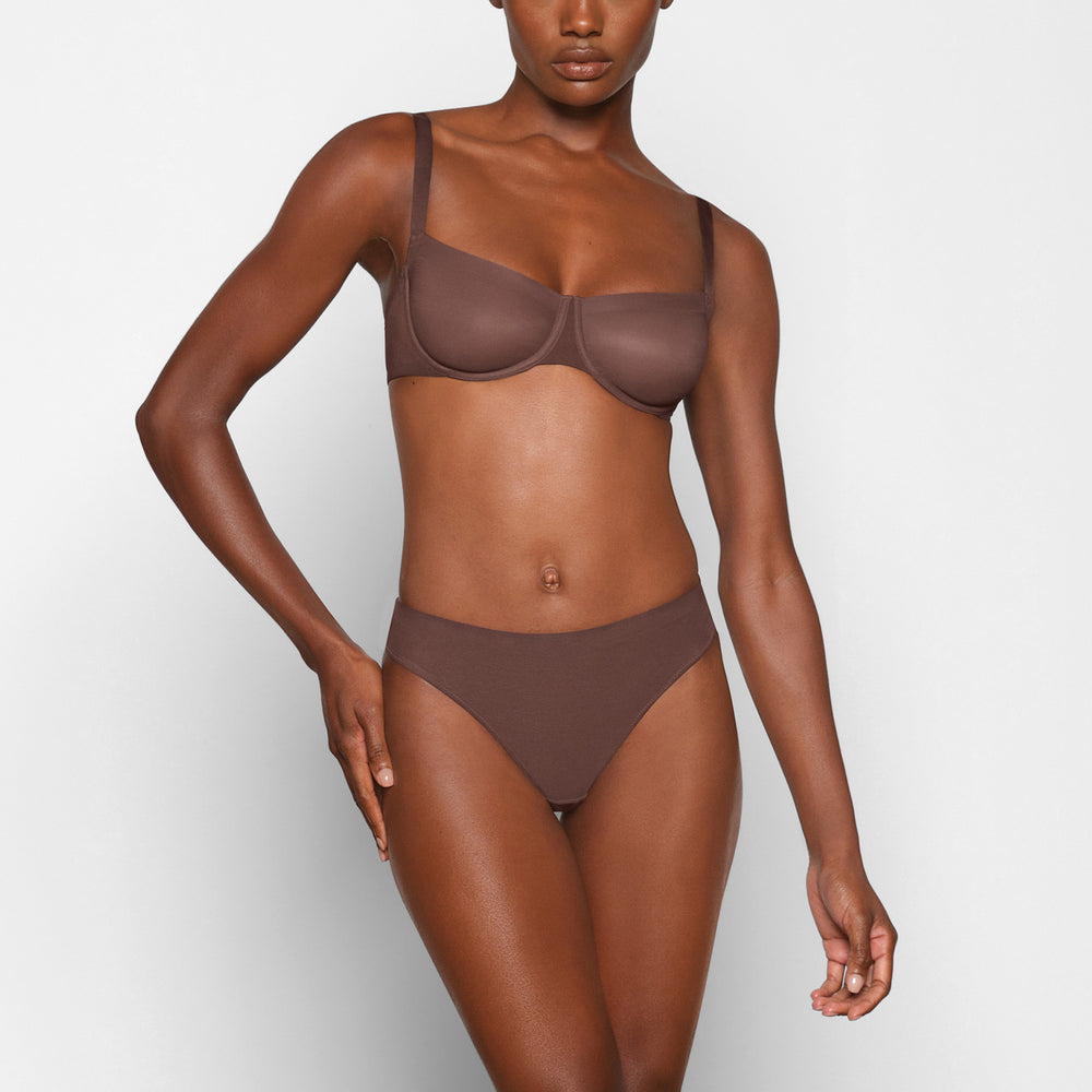 Bikini Skims WEIGHTLESS Chocolat | 649YWHNQZ