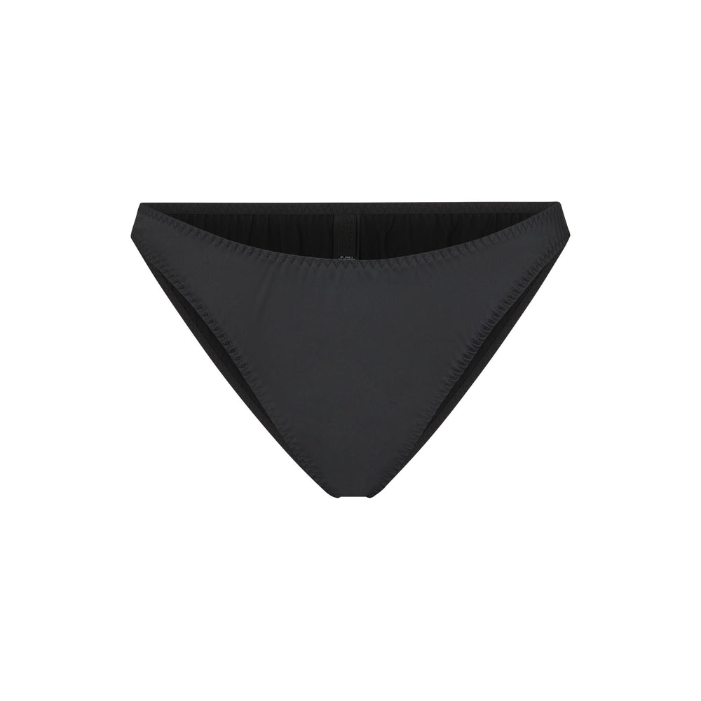 Bikini Skims WOVEN SHINE Noir | 127NSTXWC