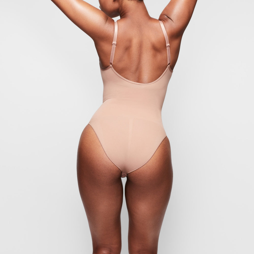 Body Skims SCULPTING BODYSUIT W. SNAPS Abricot | 873ACMOPH