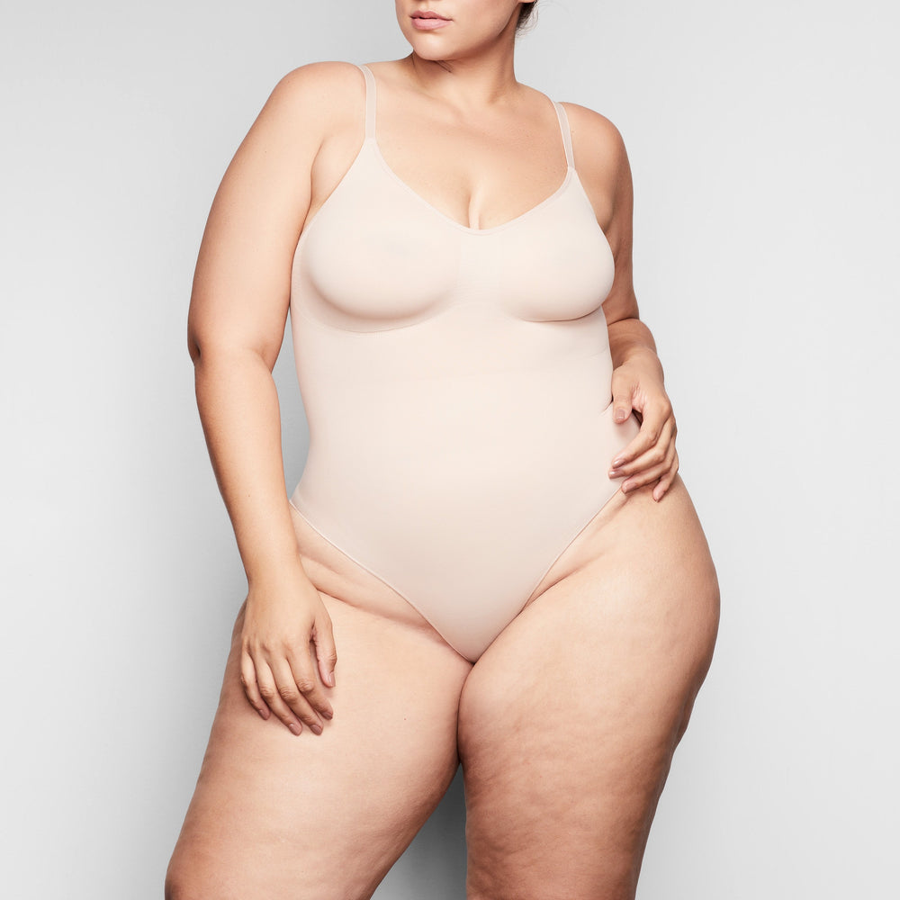 Body Skims SCULPTING BODYSUIT W. SNAPS Beige | 279JSPFEL