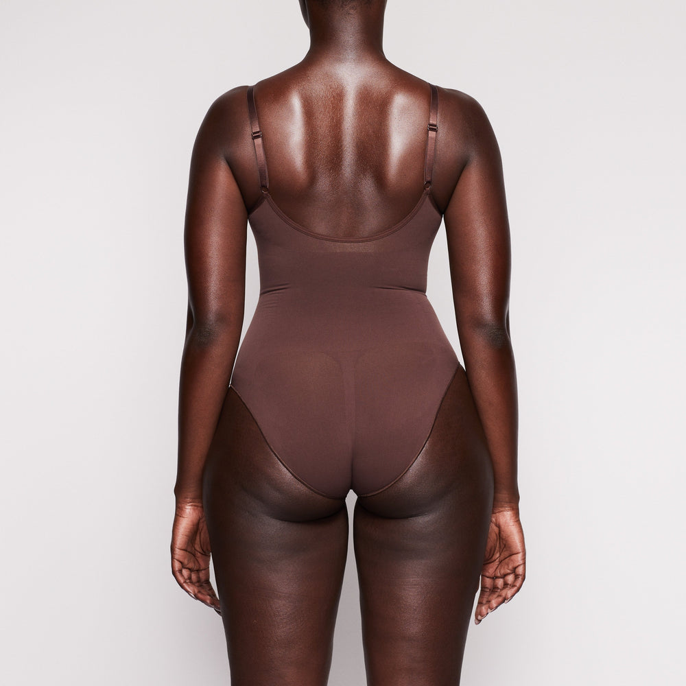 Body Skims SCULPTING BODYSUIT W. SNAPS Chocolat | 986ZRVMYS