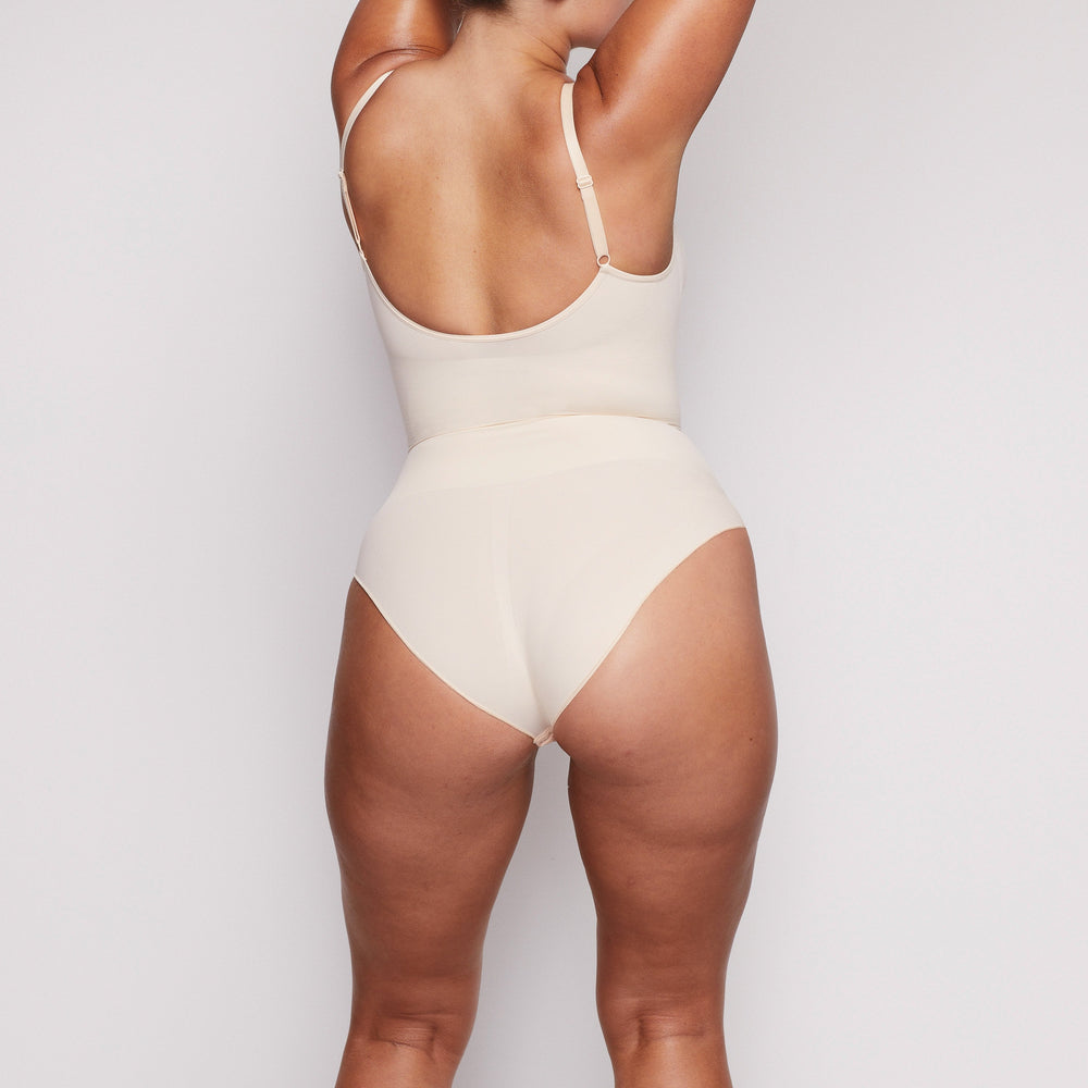 Body Skims SCULPTING BODYSUIT W. SNAPS Marron | 847BDLYFJ