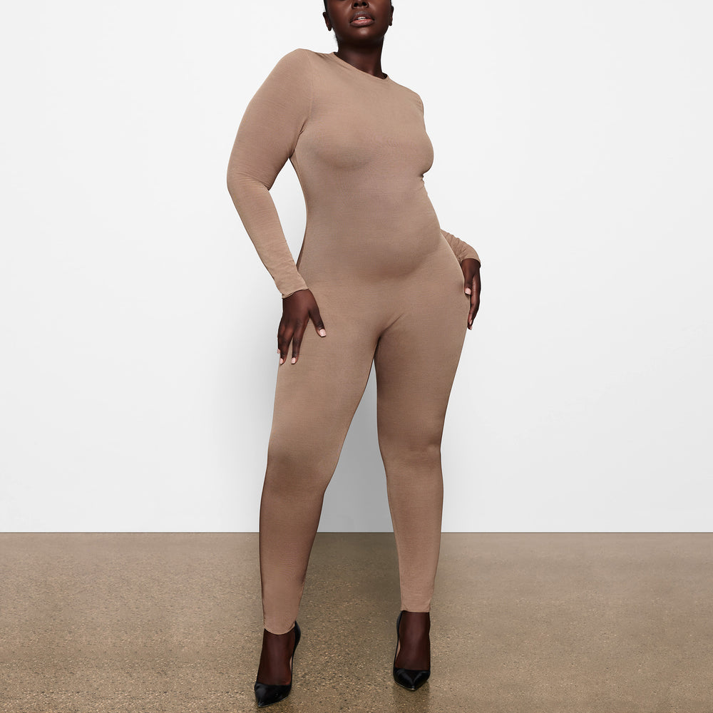 Body Skims SHEER SCULPT CATSUIT Abricot | 076QIOVND