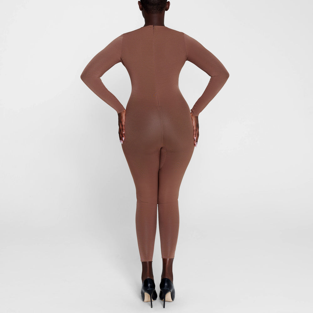Body Skims SHEER SCULPT CATSUIT Marron | 237ZHOIAG