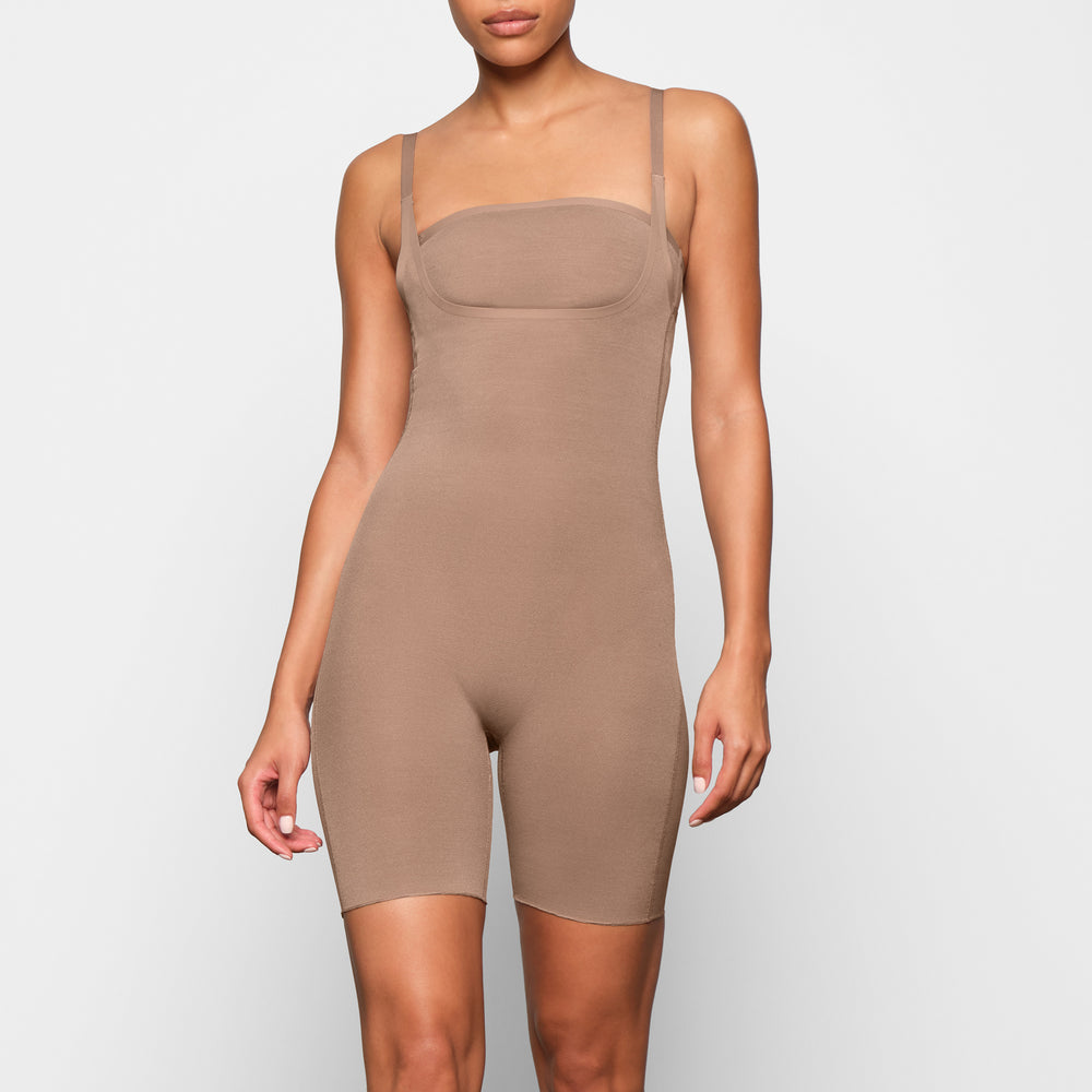 Body Skims SHEER SCULPT OPEN BUST Abricot | 259KZFQWU