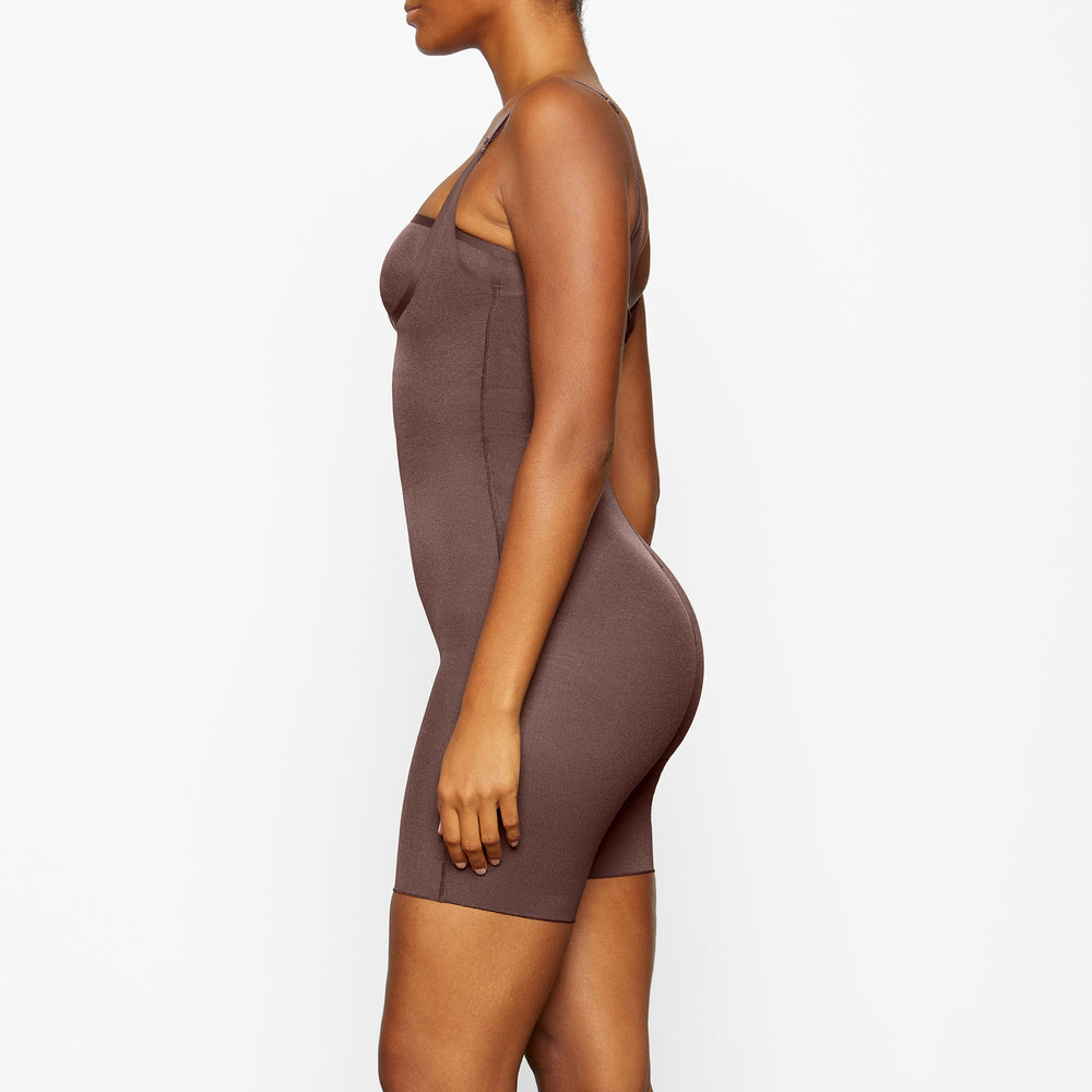 Body Skims SHEER SCULPT OPEN BUST Chocolat | 853OSHJGI