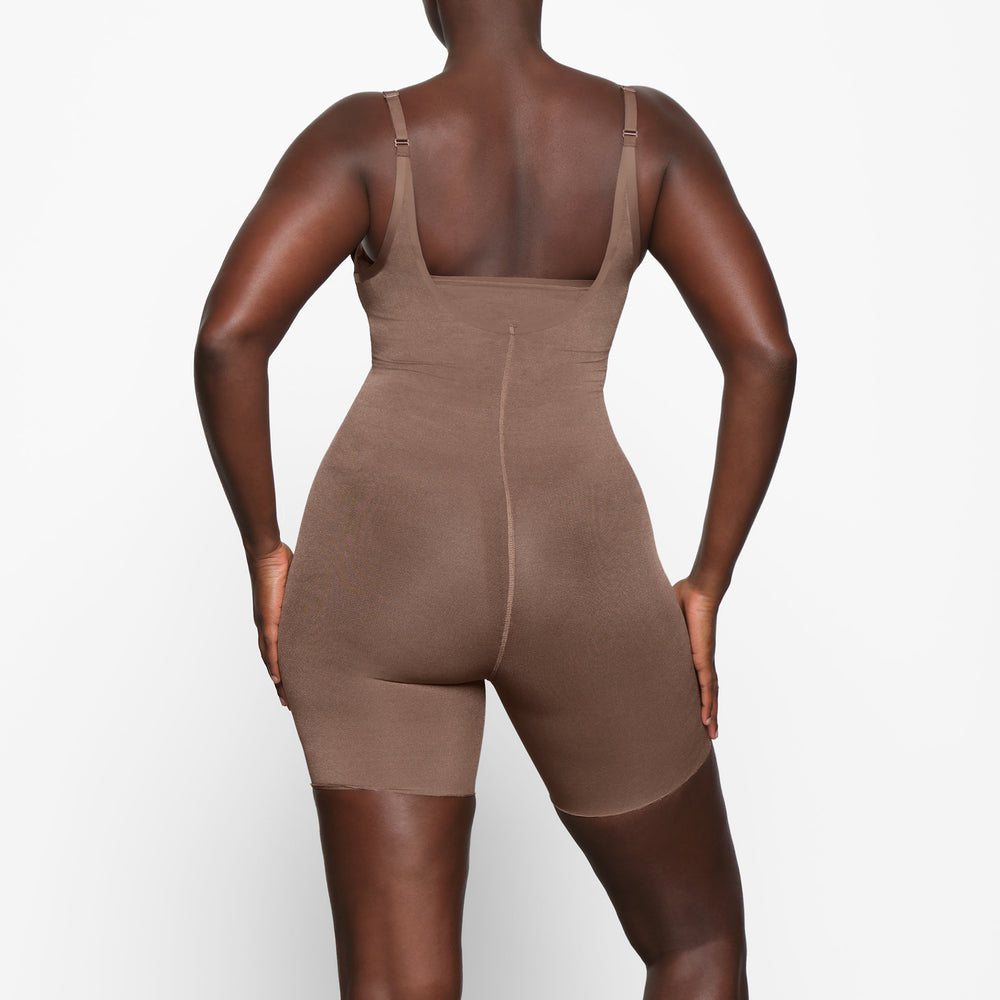 Body Skims SHEER SCULPT OPEN BUST Marron | 654GZMQEW