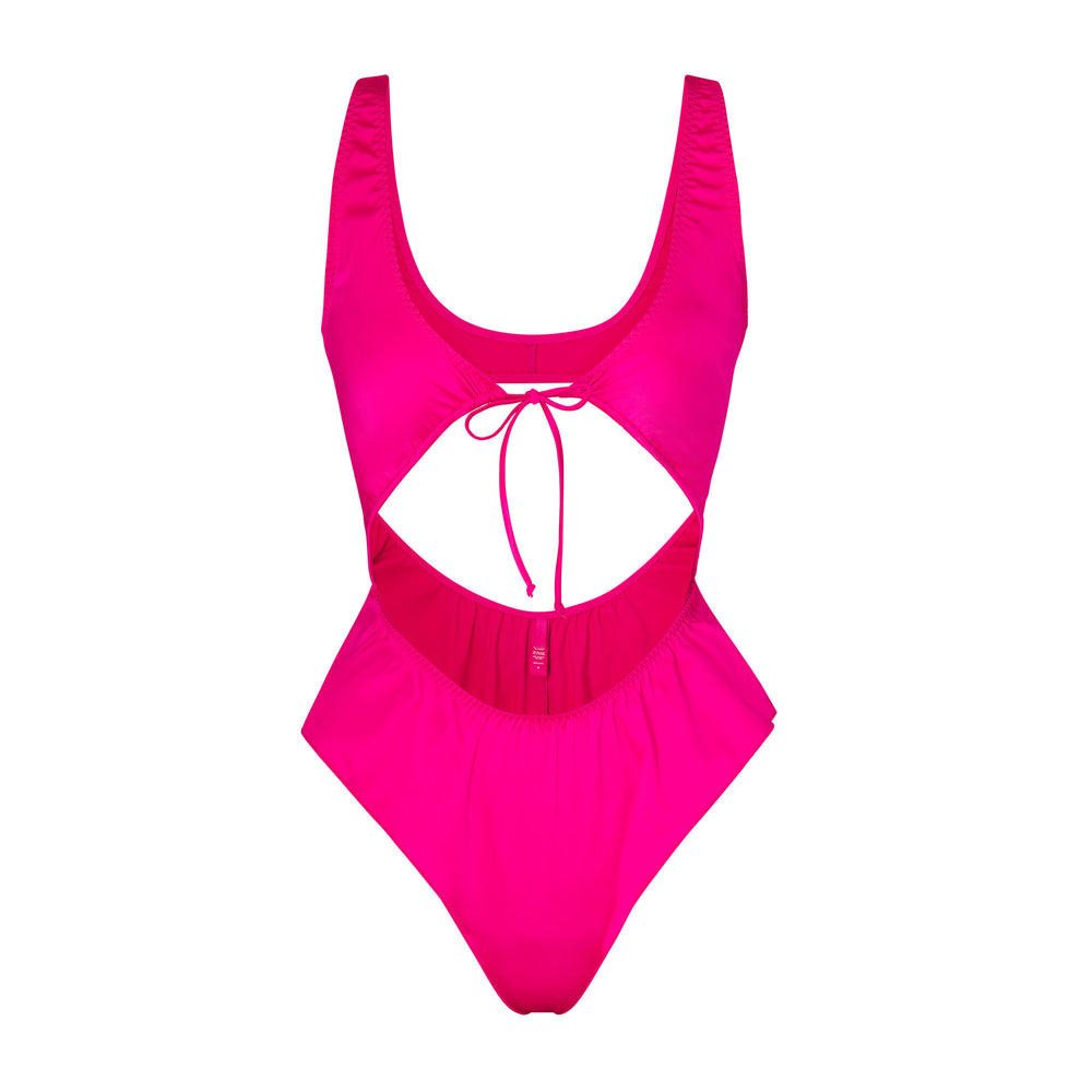 Body Skims WOVEN SHINE TIE FRONT Rose | 648HVEYBQ