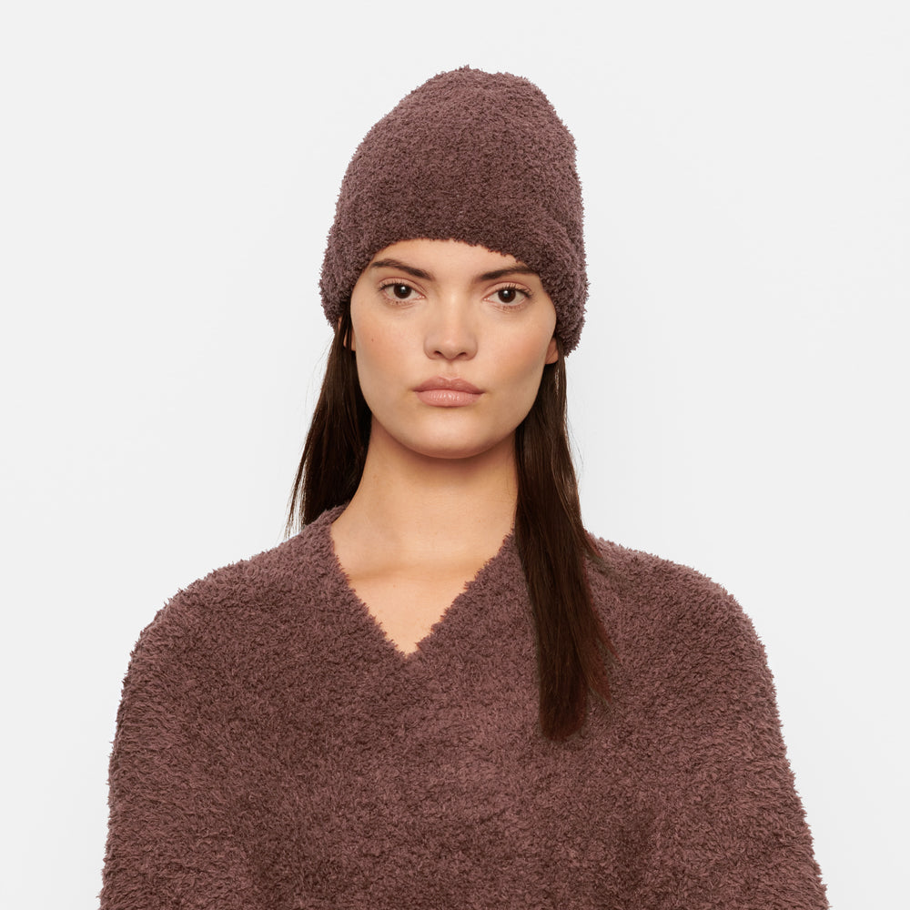 Bonnet Skims COZY KNIT Rouge Foncé | 269XIMPWK
