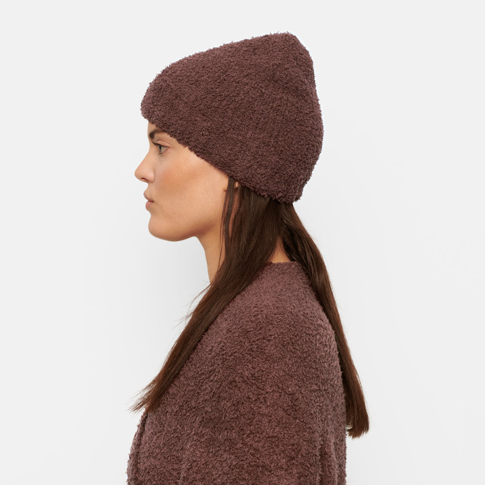Bonnet Skims COZY KNIT Rouge Foncé | 269XIMPWK