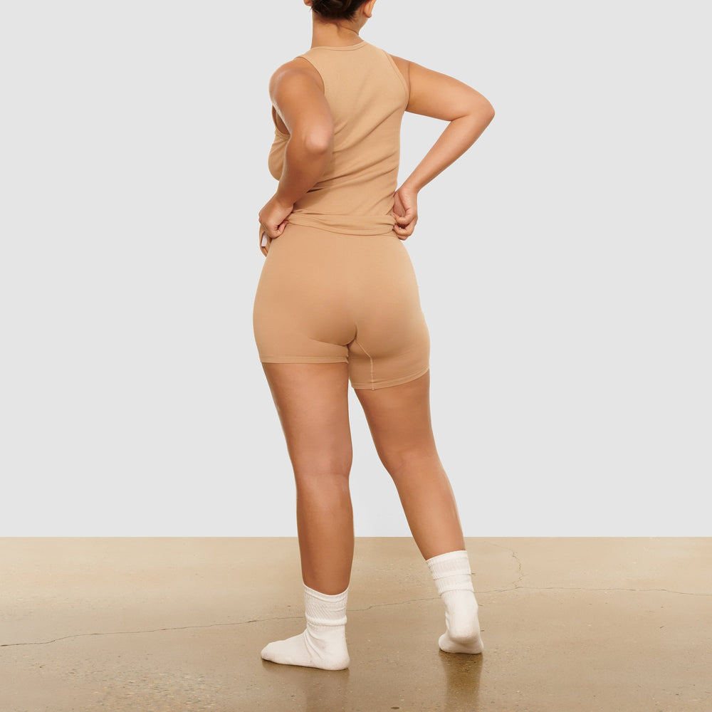 Boxer Shorts Skims BOYFRIEND Beige | 940IMFUYL
