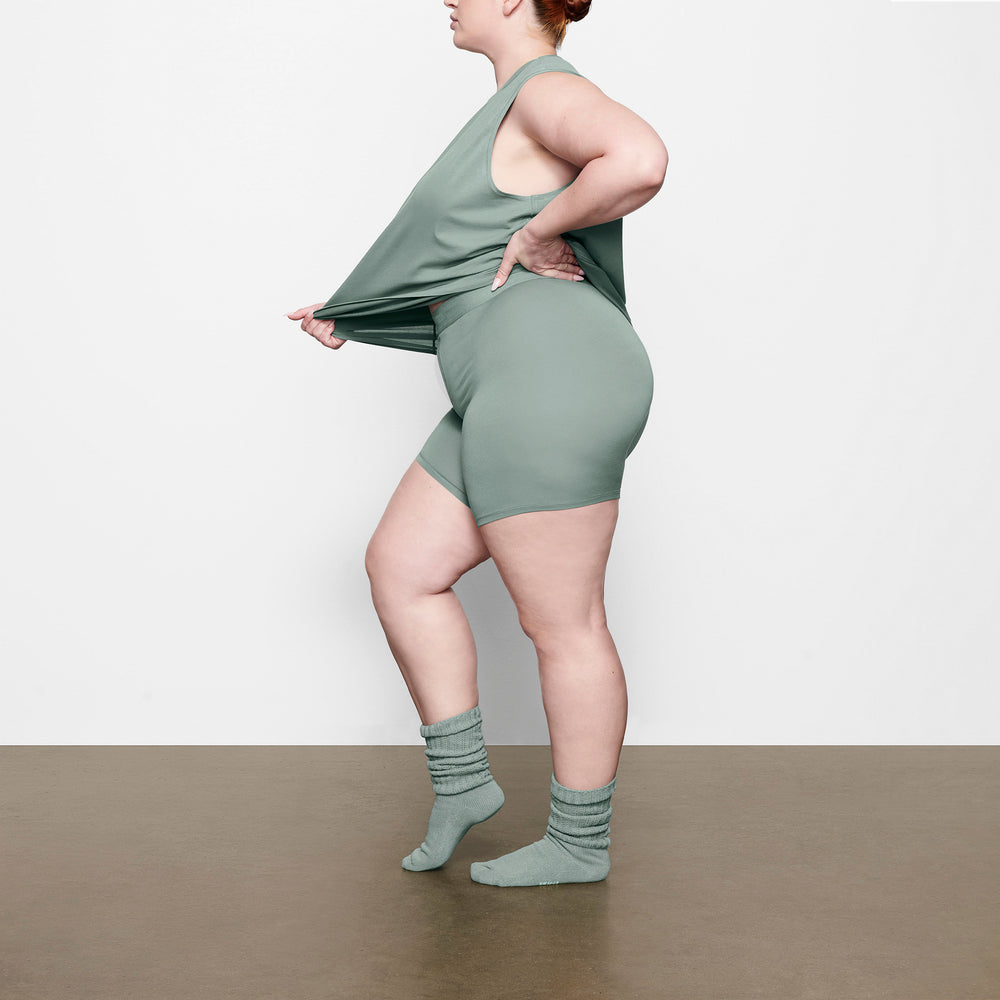 Boxer Shorts Skims BOYFRIEND Vert Clair | 120OLCRFV