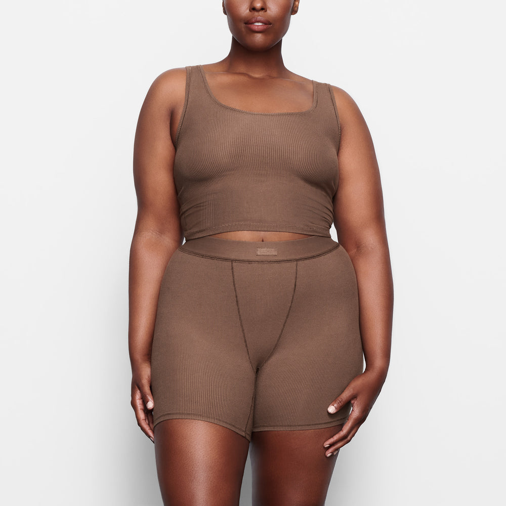 Boxer Shorts Skims SOFT LOUNGE Abricot | 254HJOIEC
