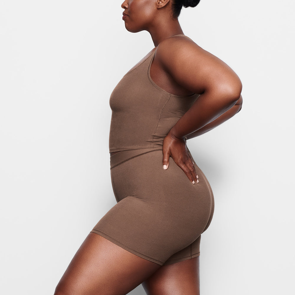 Boxer Shorts Skims SOFT LOUNGE Abricot | 254HJOIEC