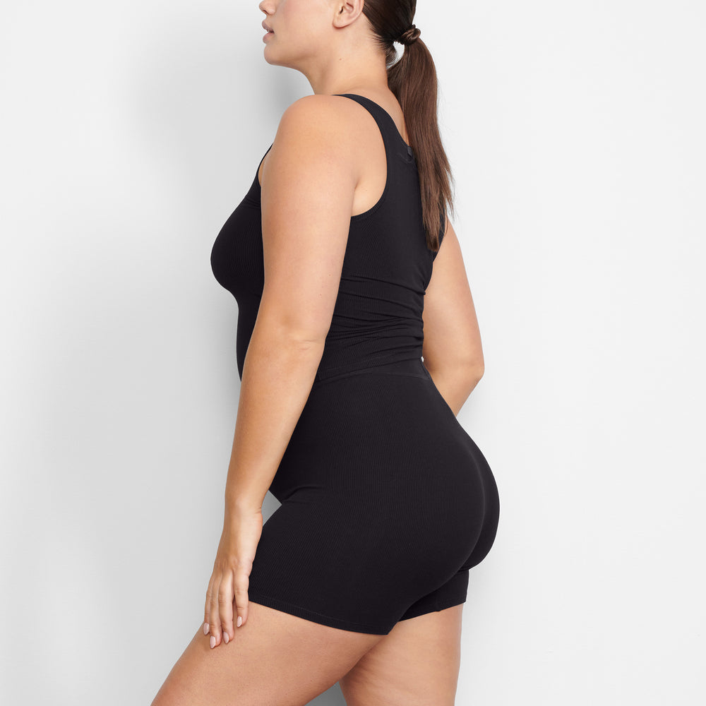 Boxer Shorts Skims SOFT LOUNGE Noir | 012INEDKA