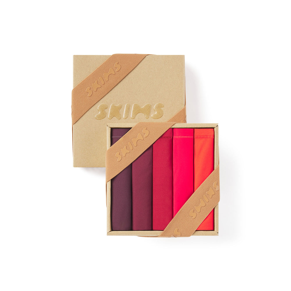 Boy Short Skims FITS EVERYBODY PACK Rouge Foncé Multicolore | 085YVBLFA