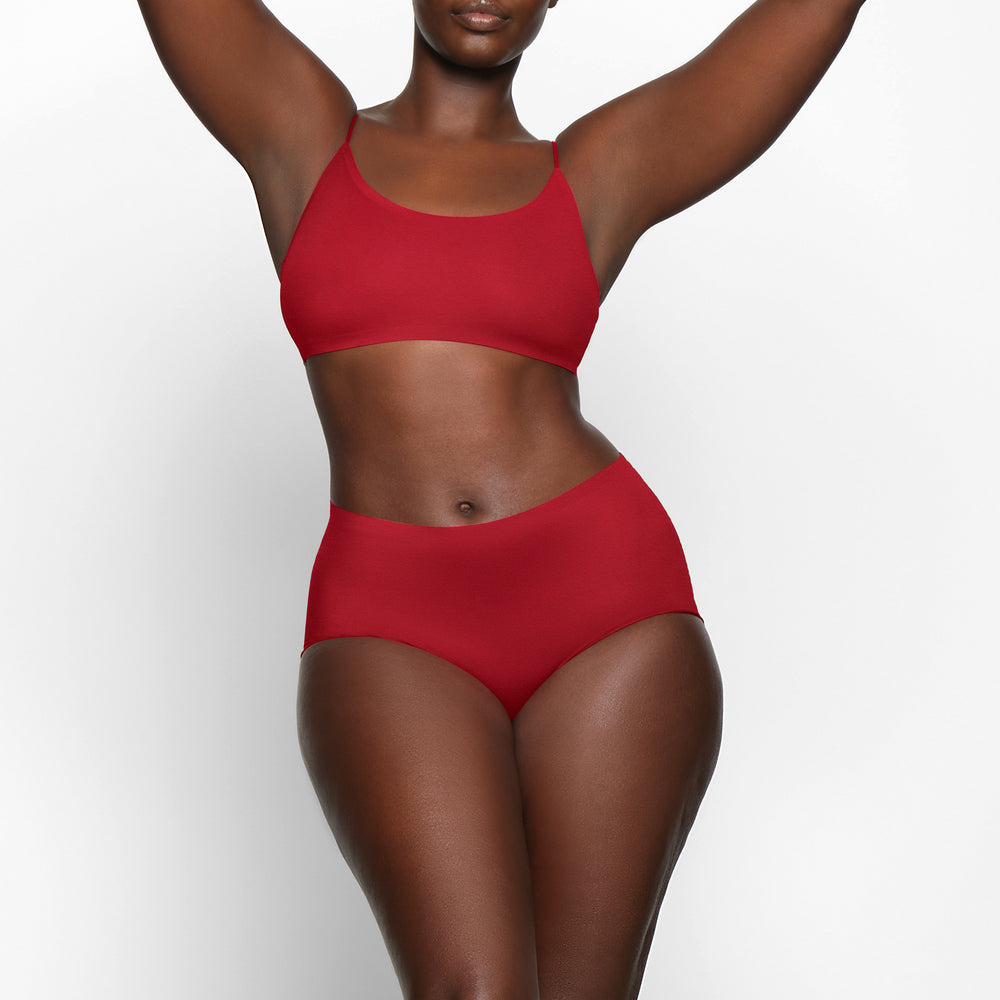 Boy Short Skims FREE CUT Rouge Foncé | 046KJAIVX