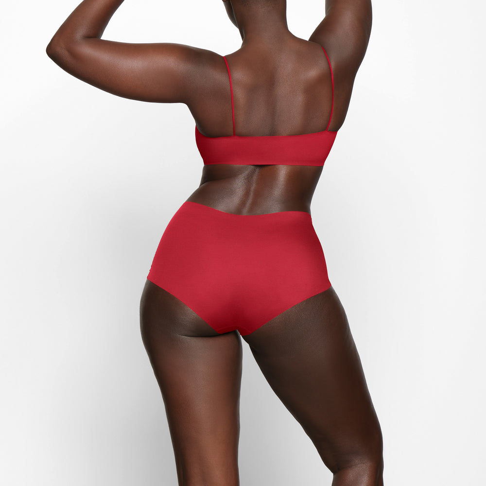 Boy Short Skims FREE CUT Rouge Foncé | 046KJAIVX