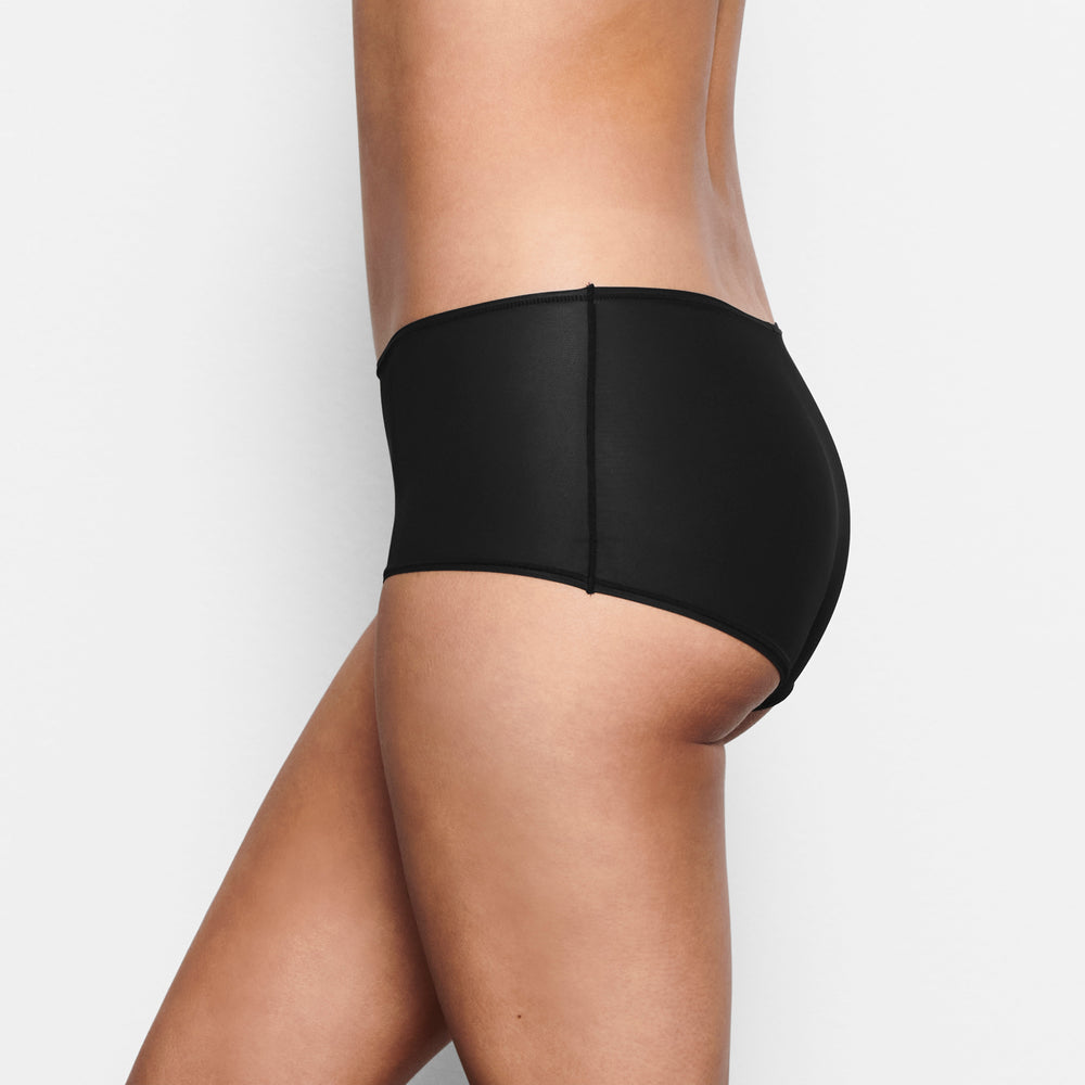 Boy Short Skims JELLY SHEER Noir | 016MKPYBL