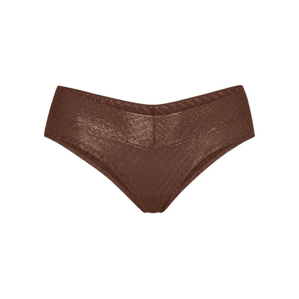 Boy Short Skims LOGO MESH FOIL Chocolat | 532SXVTBU