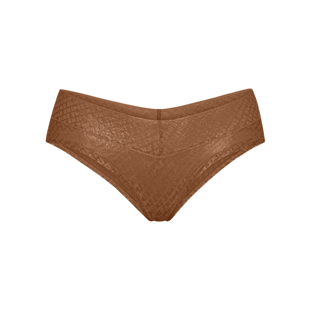 Boy Short Skims LOGO MESH FOIL Marron | 573WPQTSZ