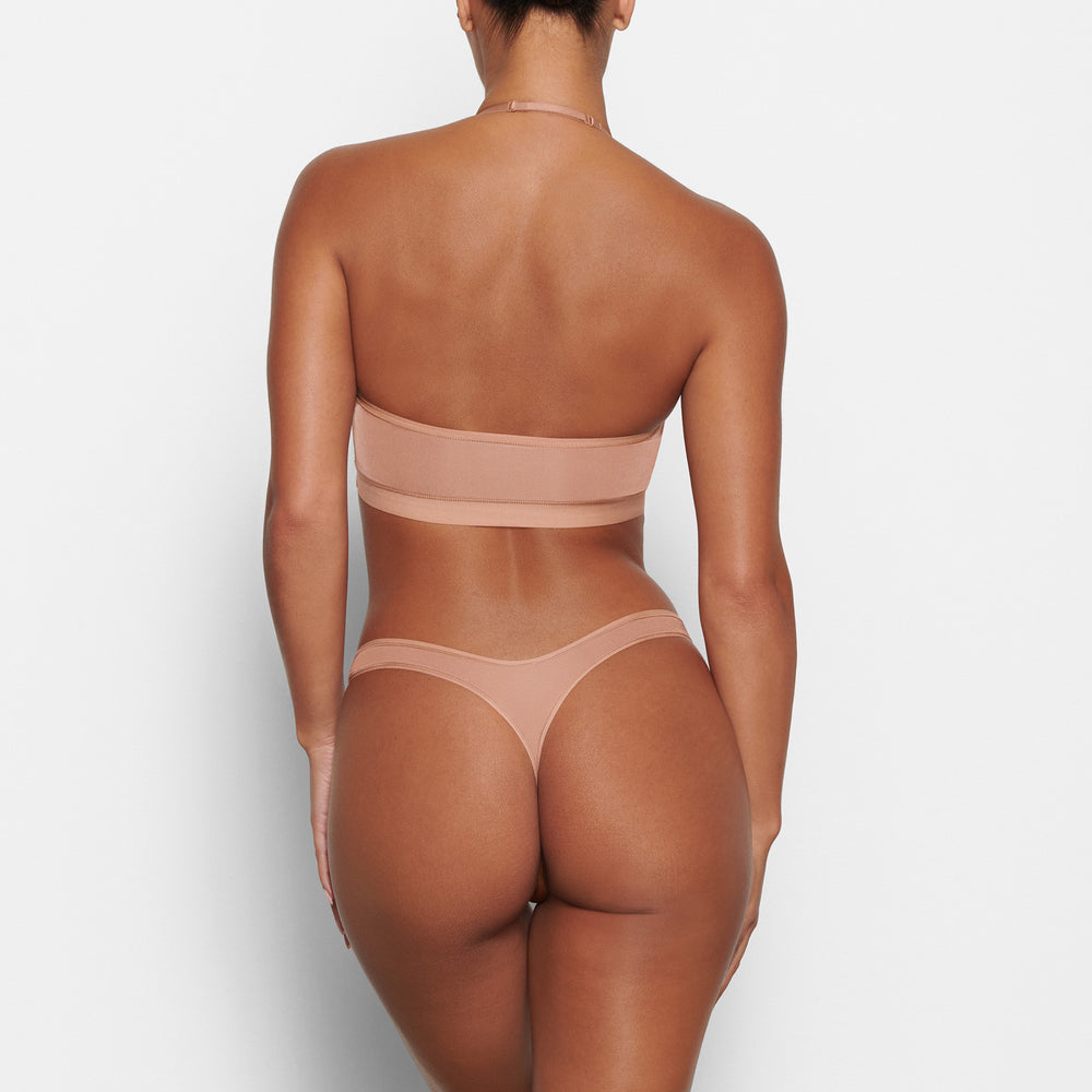 Bralette Skims JELLY SHEER SCOOP HALTER Abricot | 481BZXSHW