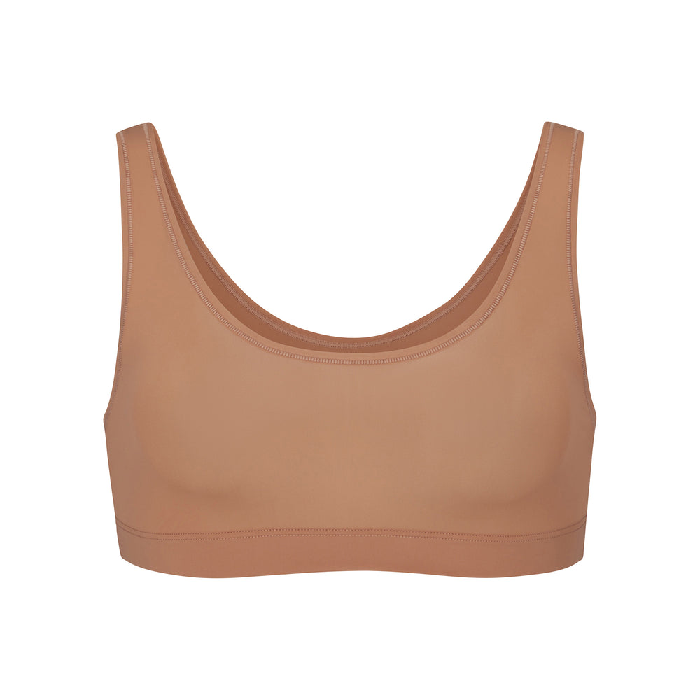 Bralette Skims JELLY SHEER SCOOP NECK Abricot | 453VQMDTP