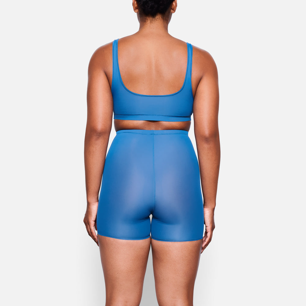 Bralette Skims JELLY SHEER SCOOP NECK Bleu | 281YUSTLG