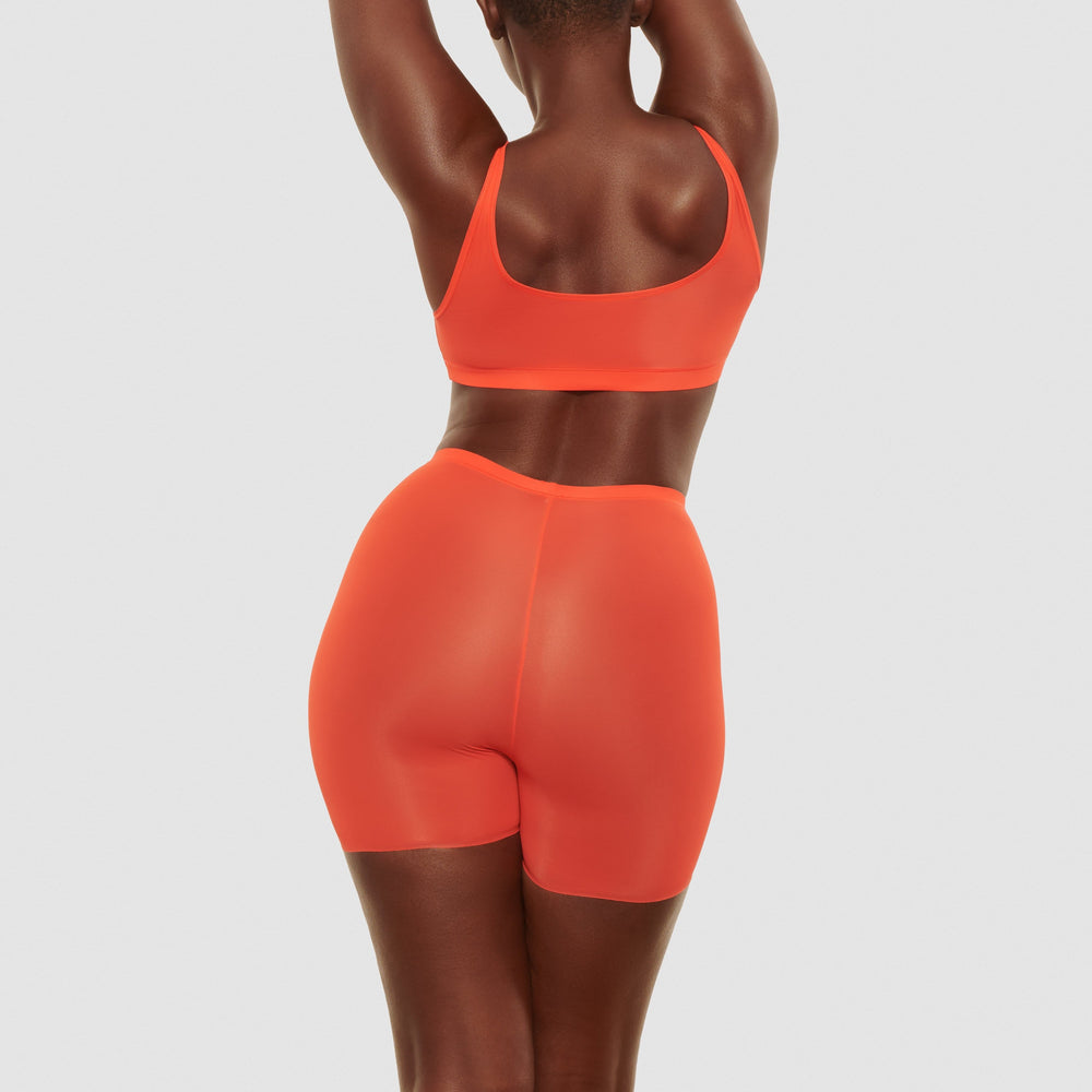 Bralette Skims JELLY SHEER SCOOP NECK Orange | 820SIHPYG