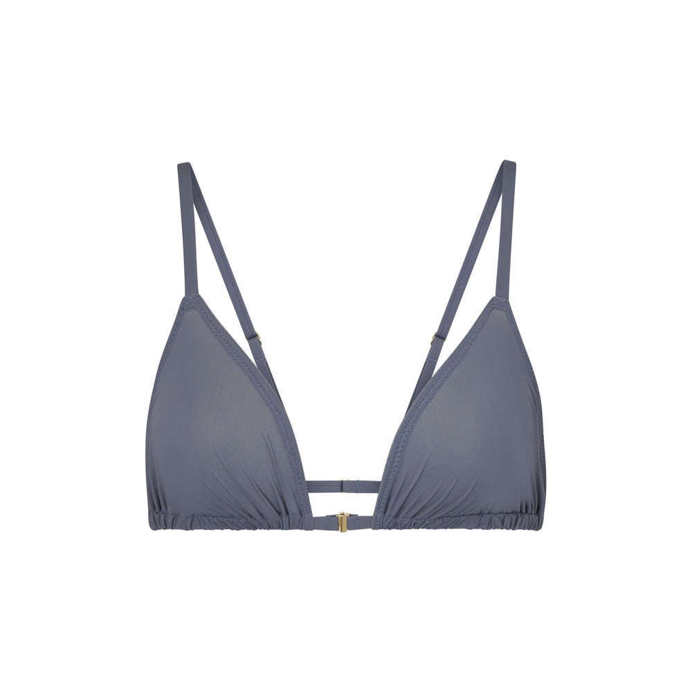 Bralette Skims JELLY SHEER TRIANGLE Grise Bleu | 076EAHKZC