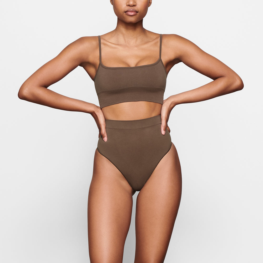 Bralette Skims SCULPTING SCOOP NECK Abricot | 053GWSPCE