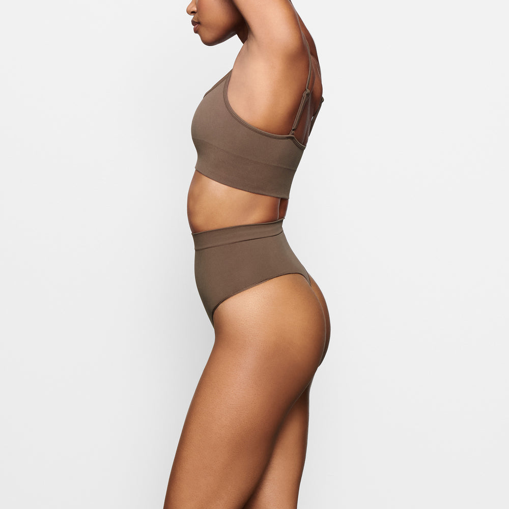Bralette Skims SCULPTING SCOOP NECK Abricot | 053GWSPCE