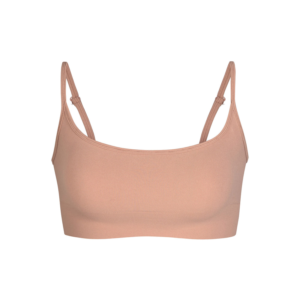 Bralette Skims SCULPTING SCOOP NECK Abricot | 315IODWJU
