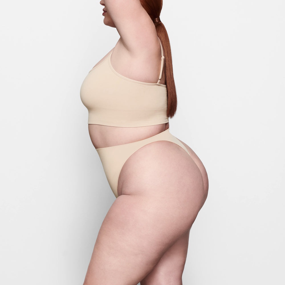 Bralette Skims SCULPTING SCOOP NECK Beige | 416IGLBVZ
