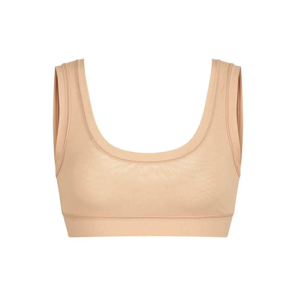 Bralette Skims SUMMER MESH SCOOP Beige | 037LHZPFA
