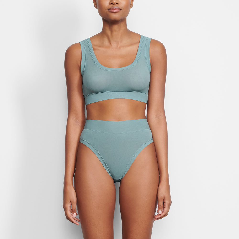 Bralette Skims SUMMER MESH SCOOP Bleu | 158RCZPLE