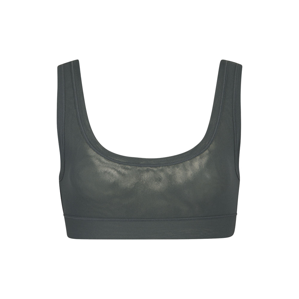 Bralette Skims SUMMER MESH SCOOP Noir | 743XVPSRC